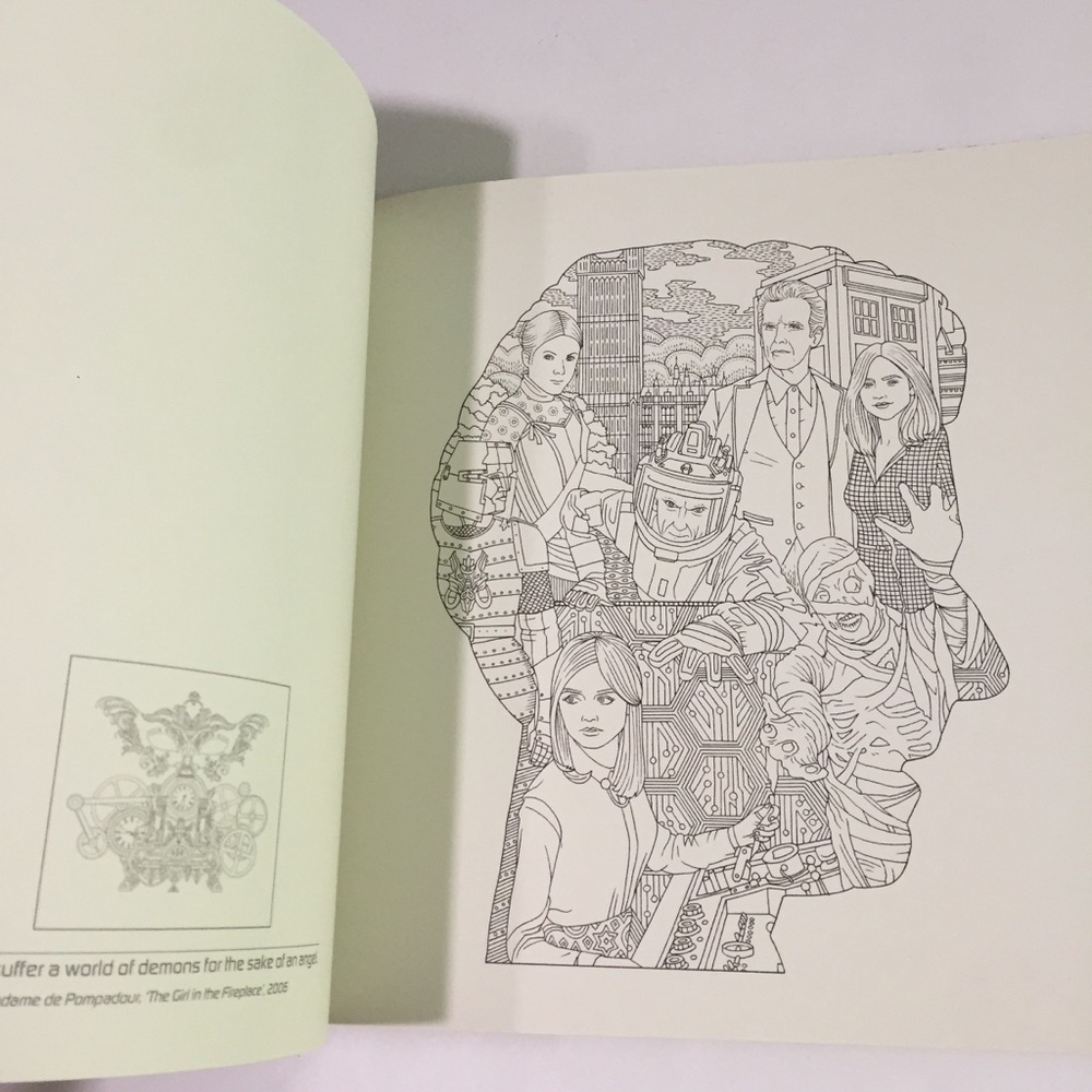 🆕 Doctor Who Coloring Book - Picture 5 of 10